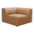 FORM CORNER CHAIR SONORAN TAN LEATHER by Moes Home