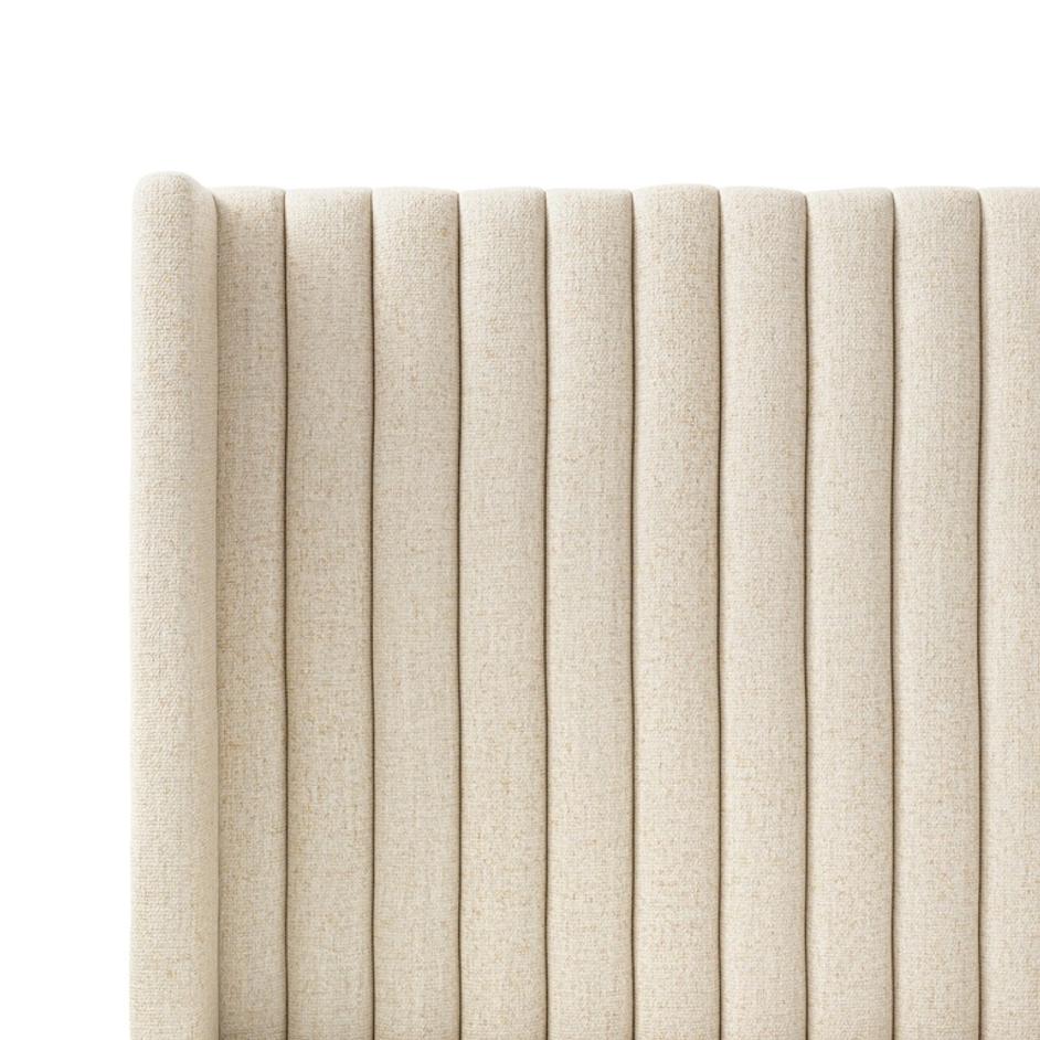 Montgomery King Bed - Thames Cream by Four Hands