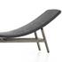 Portia Outdoor Chaise Lounge In Coal by FOUR HANDS