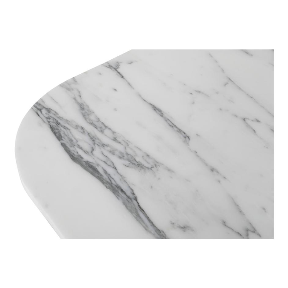 Dash Accent Table White Calacatta Marble by Moes Home