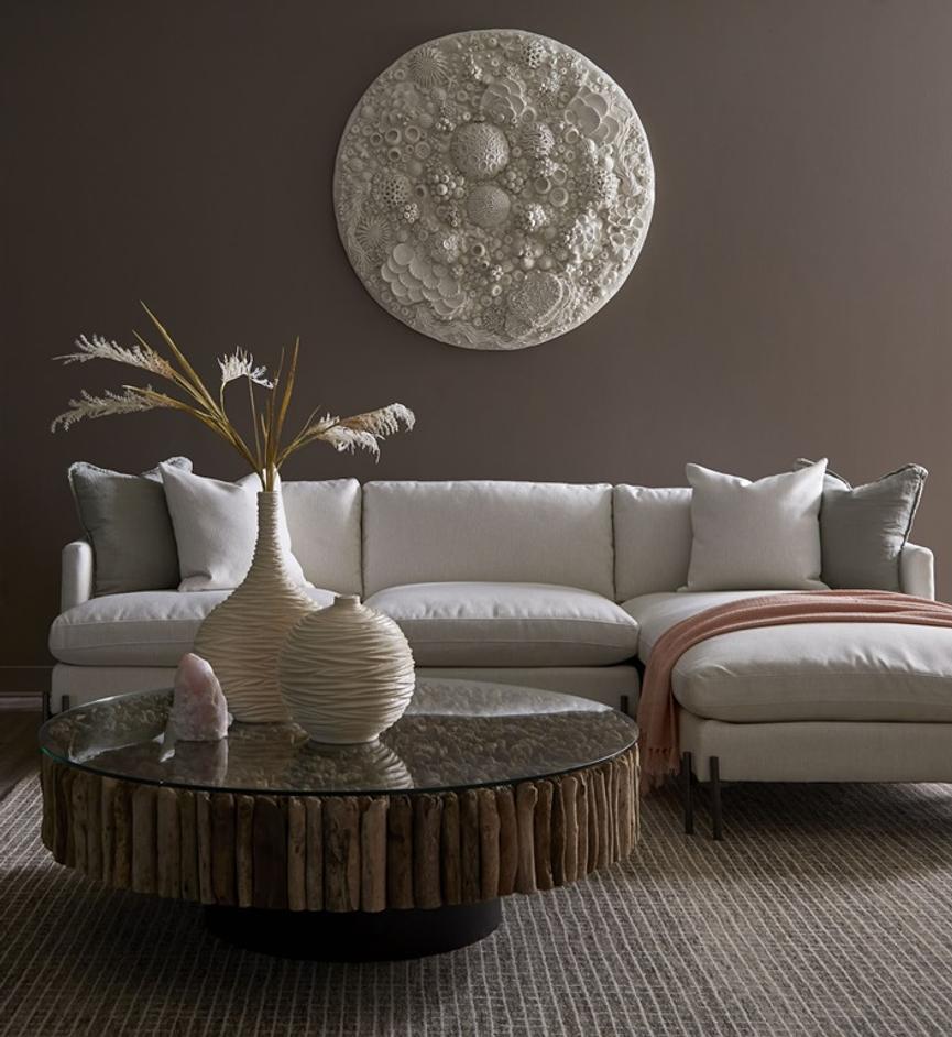 Coral Reef Wall Art, Round by Phillips Collection