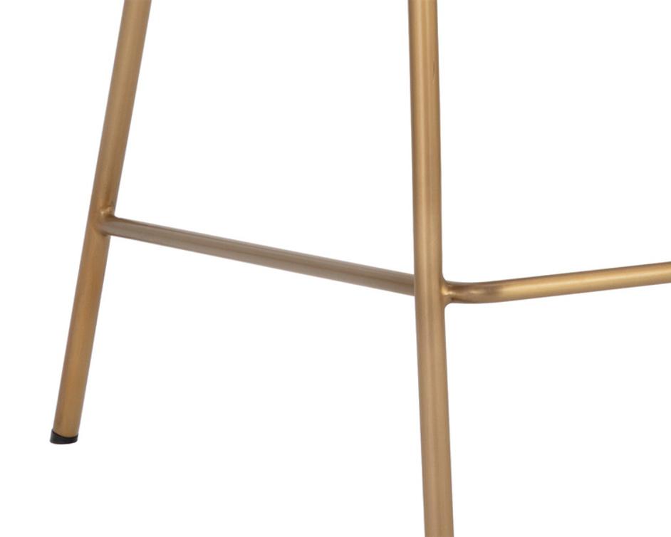 BRINLEY COUNTER STOOL - GOLD - NIGHTFALL BLACK / CHACHA GREY by Sunpan