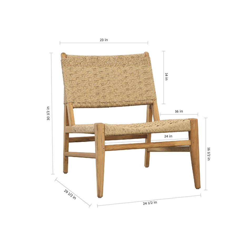 Capri Outdoor Occasional Chair by Curated Collections