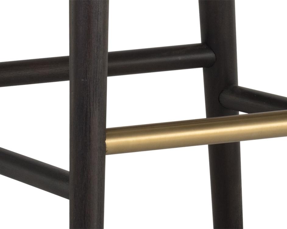 Monae Counter Stool - Bravo Cream / Polo Club Muslin by Sunpan