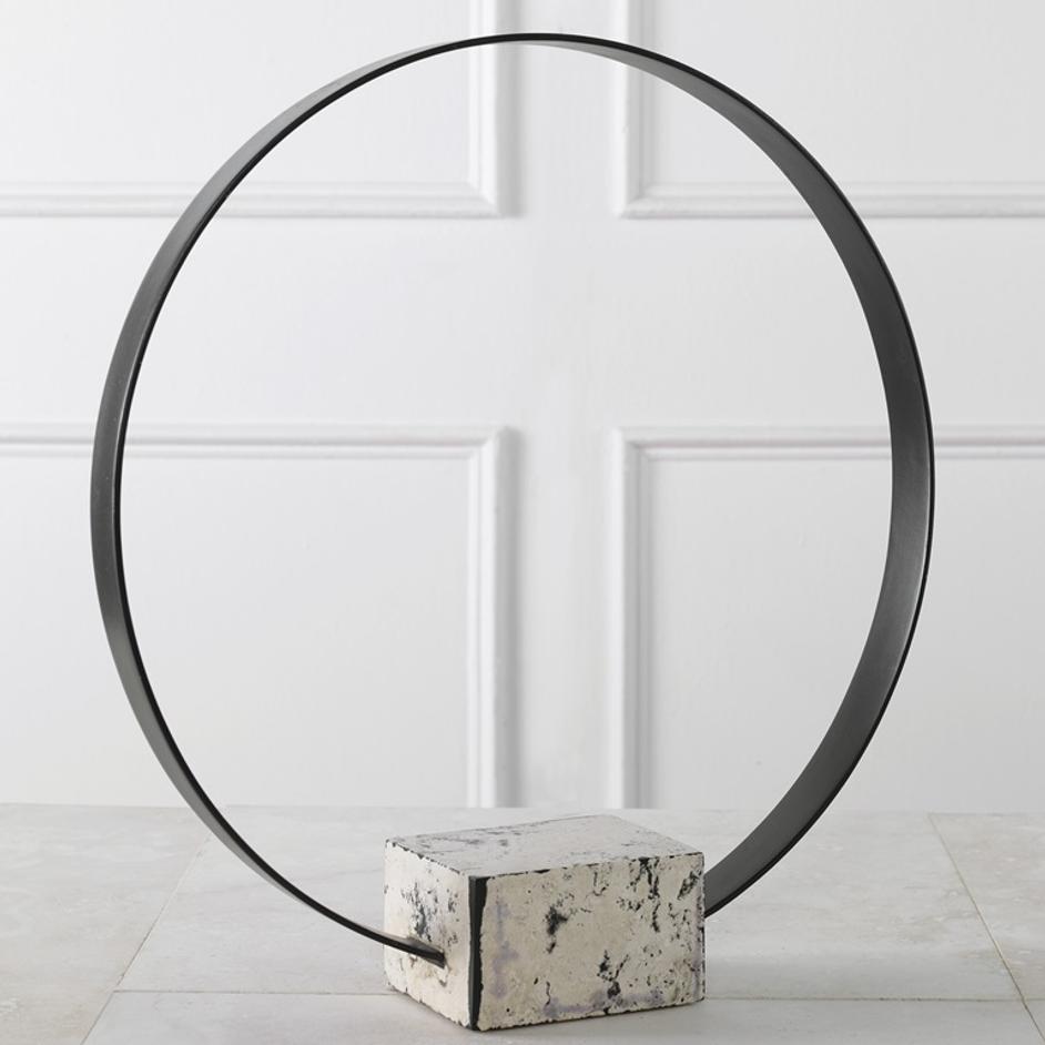 Around Again Circular Sculpture by Uttermost