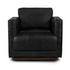 Kiera Swivel Chair In Sonoma Black by FOUR HANDS