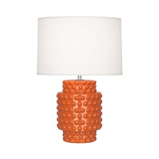 Pumpkin Dolly Accent Lamp by Robert Abbey
