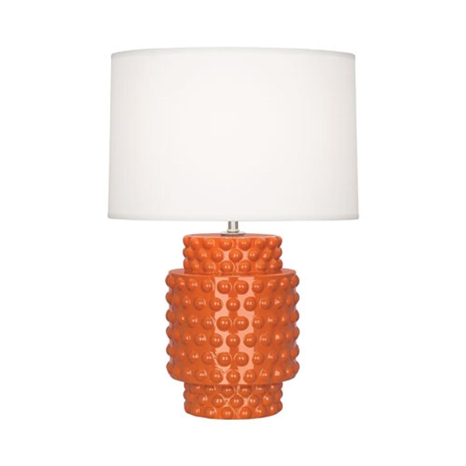 Pumpkin Dolly Accent Lamp by Robert Abbey