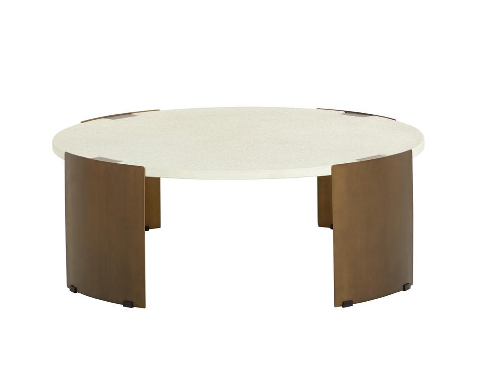 GALLUS COFFEE TABLE - BONE by Sunpan