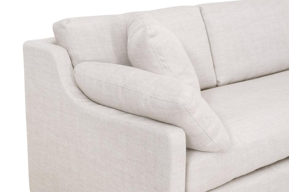 Lena Modular Slipcover 2-Seat Left Slope Arm Sofa by Essentials For Living