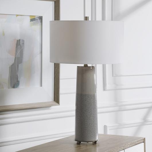 Abdel Gray Glaze Table Lamp by Uttermost