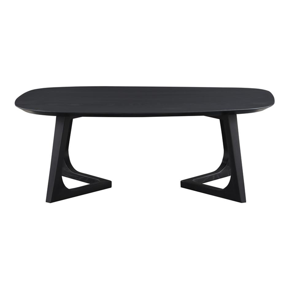GODENZA COFFEE TABLE SMALL BLACK ASH by Moes Home