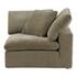 CLAY CORNER CHAIR PERFORMANCE FABRIC DESERT SAGE by Moes Home