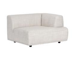 Darren Modular - Right Armchair - Moto Stucco by Sunpan