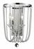 Serenade 2 Light Wall Sconce in Chrome Finish by Z-Lite
