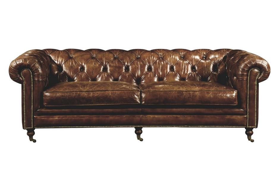BIRMINGHAM SOFA BROWN by Moes Home