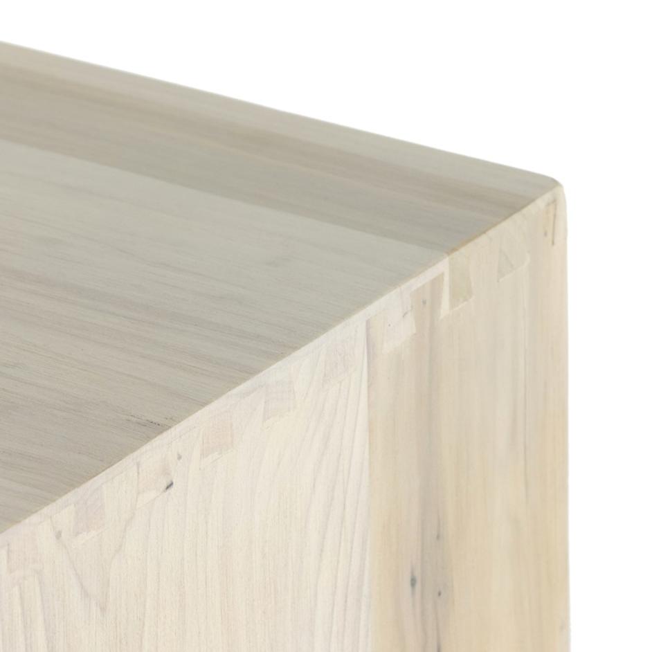 Trey 5 Drawer Dresser In Dove Poplar by FOUR HANDS