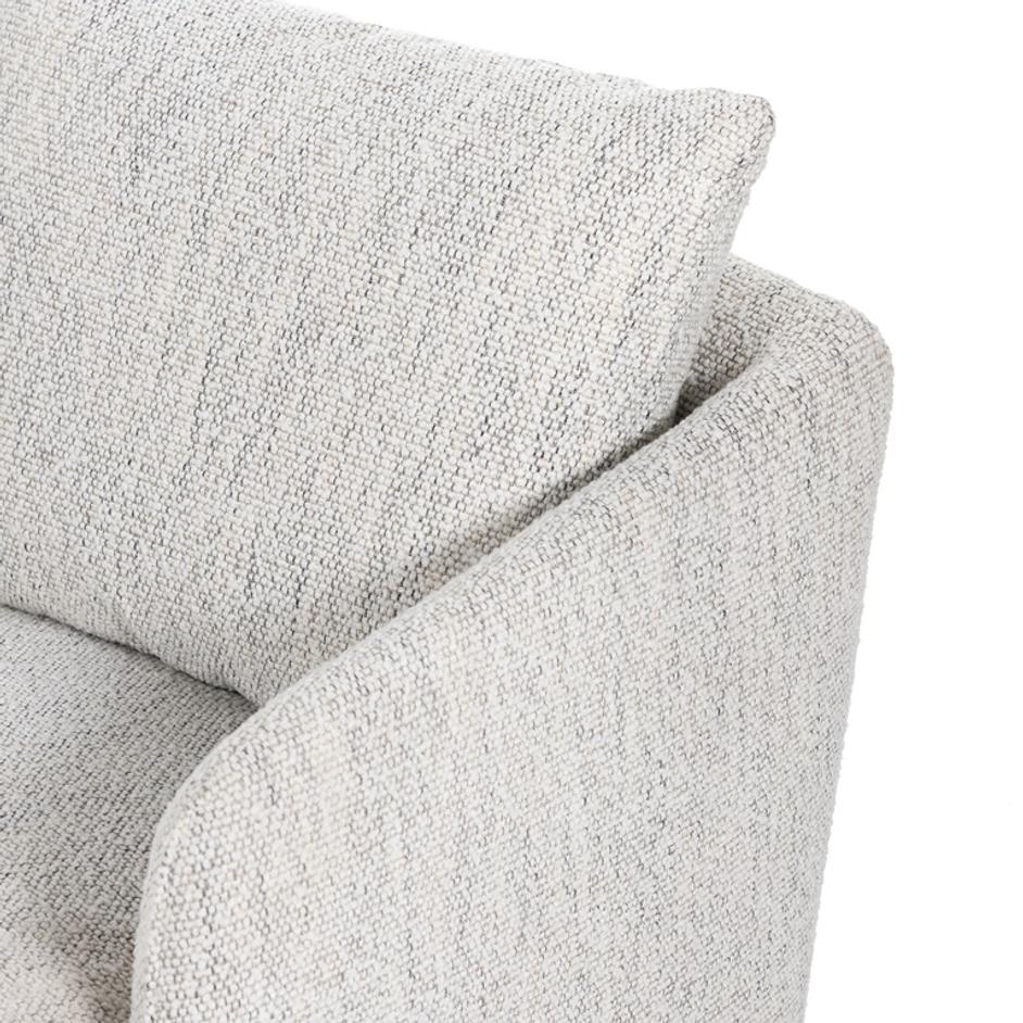 Whittaker Swivel Chair In Merino Cotton by FOUR HANDS
