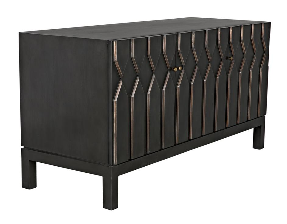Anubis Sideboard, Pale Rubbed by Noir Furniture
