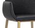 LUCANO BARSTOOL - BRAVO BLACK by Sunpan
