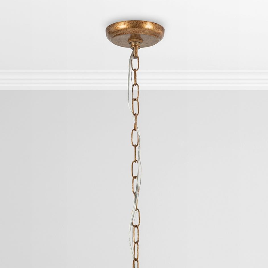 Kimbelle Pendant Natural/Black by Classic Home