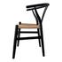 VENTANA DINING CHAIR BLACK AND NATURAL-M2 by Moes Home