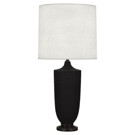 Matte Dark Coal Michael Berman Hadrian Table Lamp by Robert Abbey