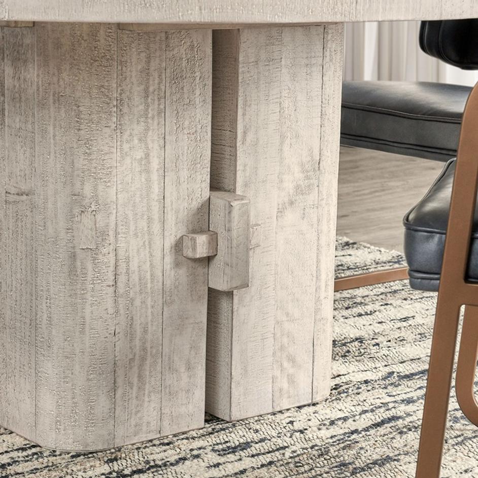 Rosemount Reclaimed Pine 60" Round Dining Table by Classic Home