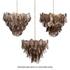 Magnolia 10-Light Quartz Glass Chandelier by Jamie Young