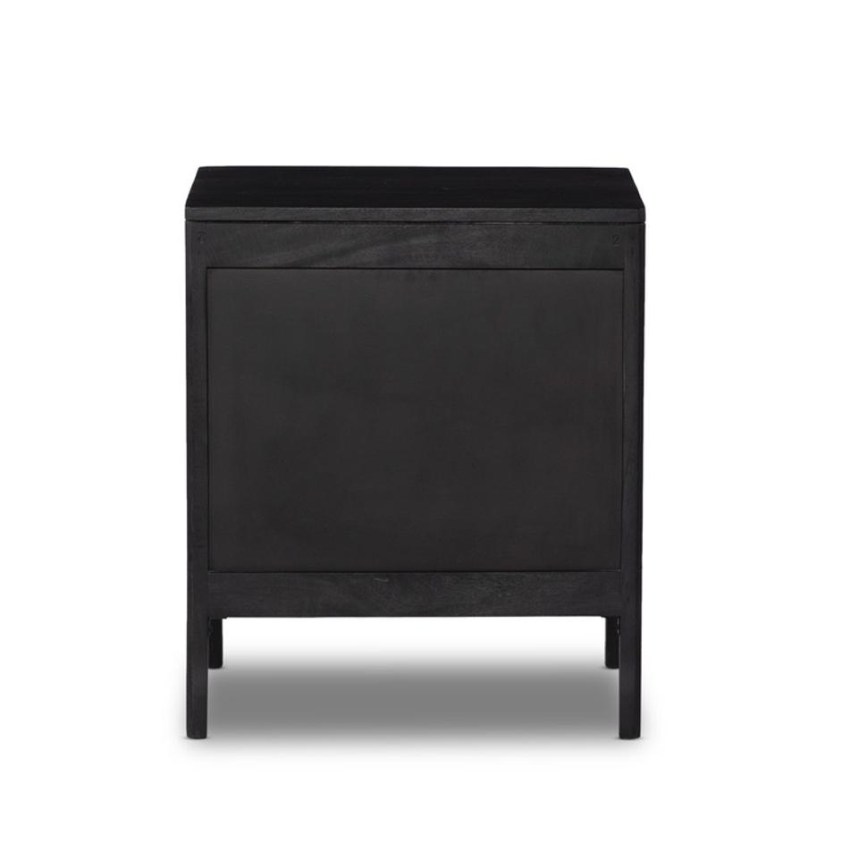 Sydney Nightstand - Black Wash by Four Hands