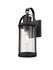 Roundhouse 1 Light Outdoor Wall Sconce in Black Finish by Z-Lite