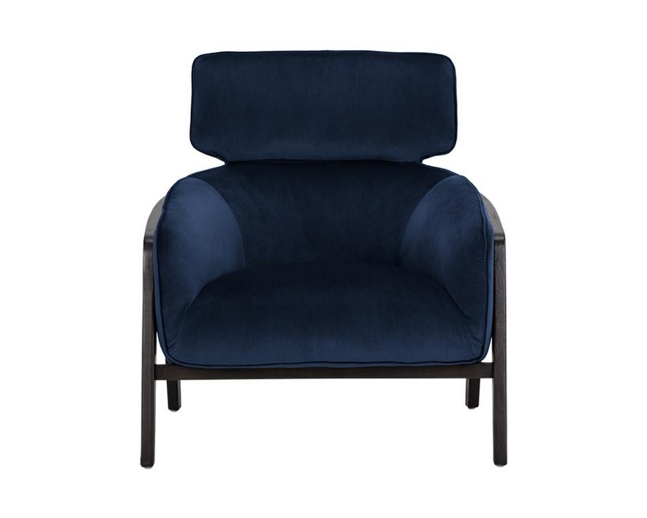 Maximus Armchair - Metropolis Blue by Sunpan