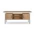 Lauren Desk In Natural Oak Solid by FOUR HANDS