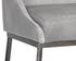Dalary Counter Stool - Bravo Metal / Polo Club Stone by Sunpan