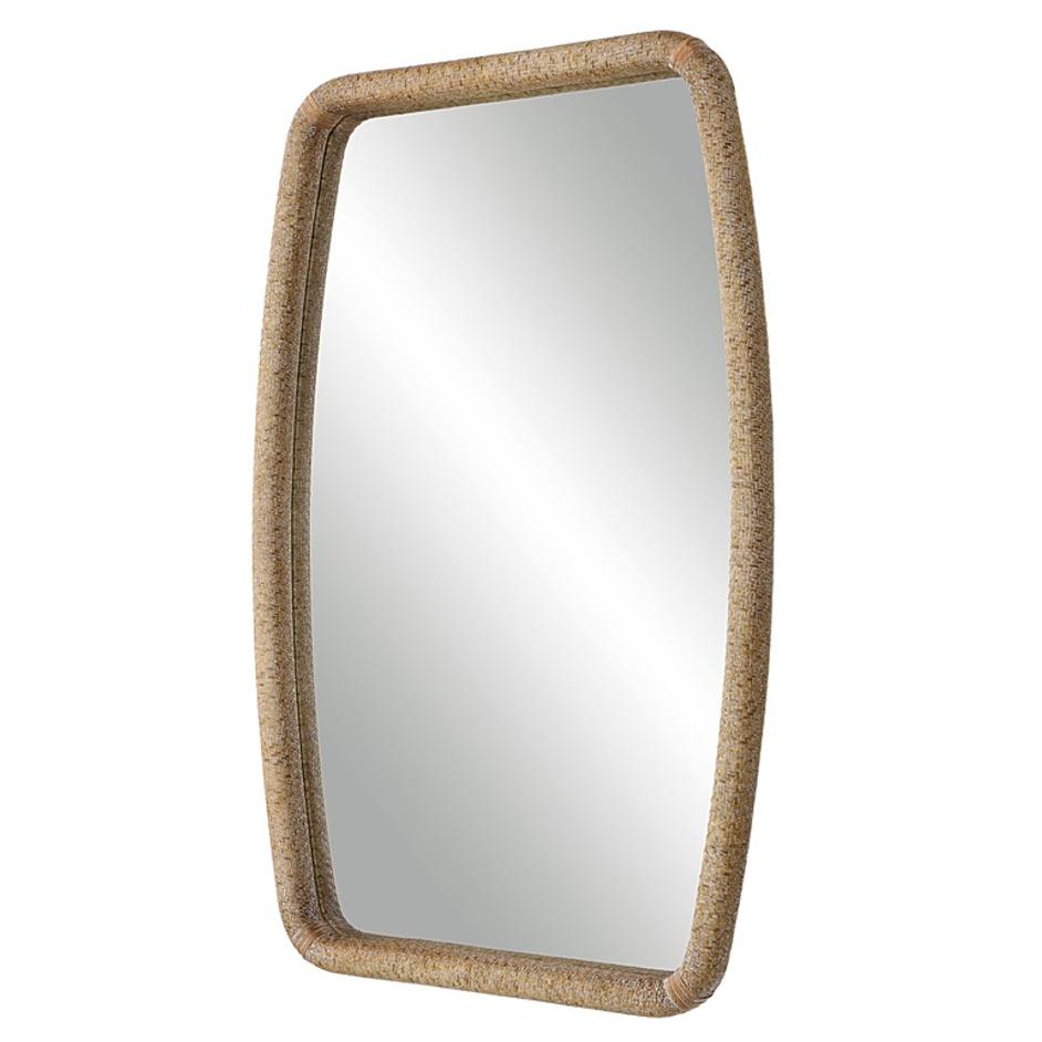 Tiki Rattan Mirror by Uttermost