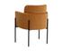 RICHIE DINING ARMCHAIR - BLACK - DANNY AMBER by Sunpan