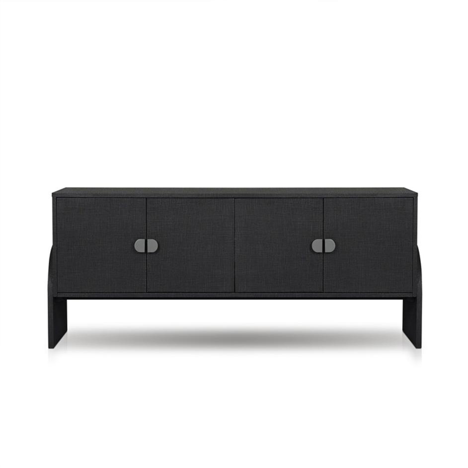 Cressida Sideboard - Black Linen by Four Hands