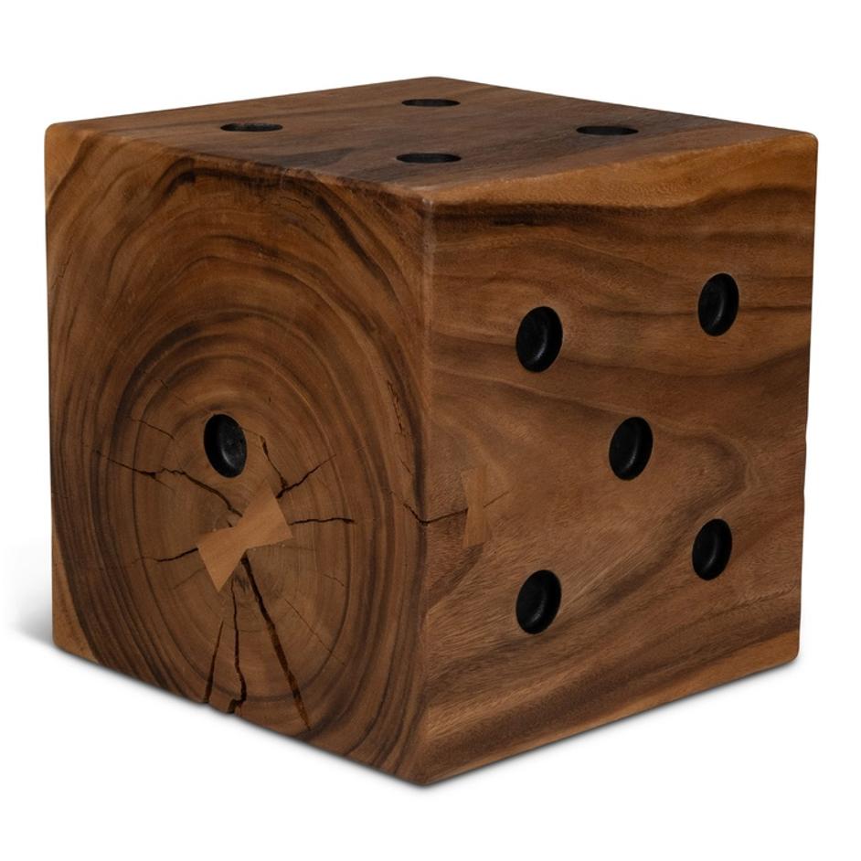 Dice End Table by Urbia Imports