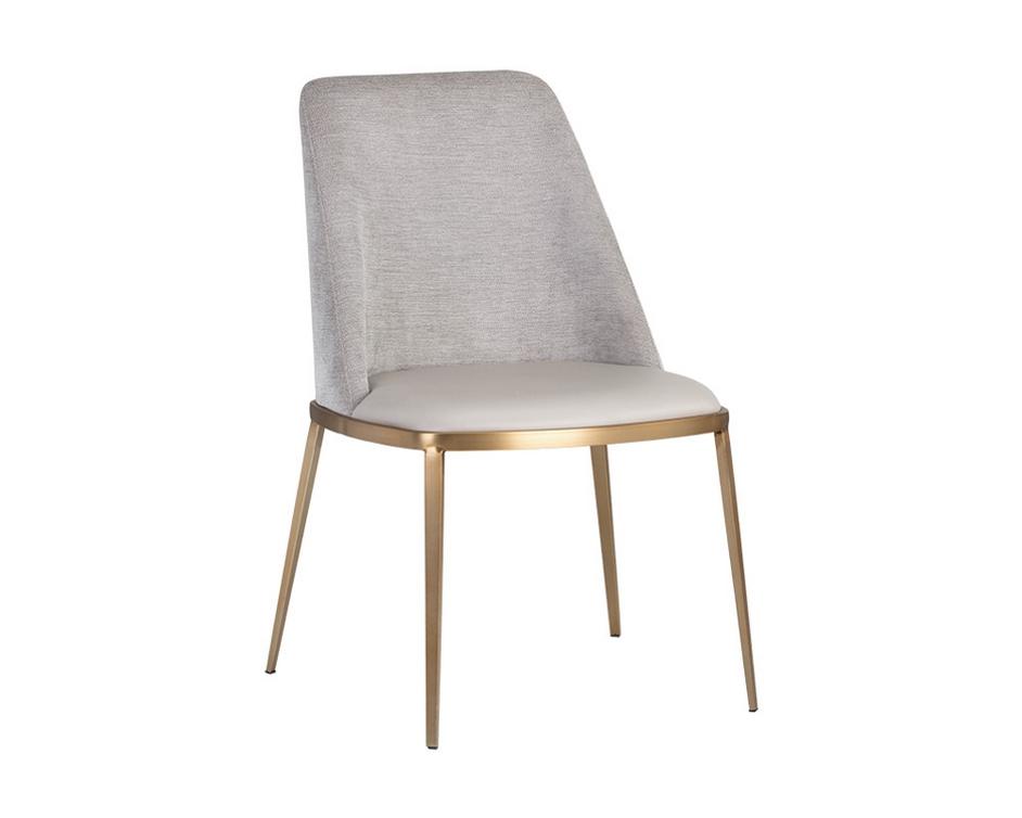 Dover Dining Chair - Napa Stone / Polo Club Stone by Sunpan