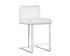 Dean Counter Stool - Stainless Steel - Cantina White by Sunpan