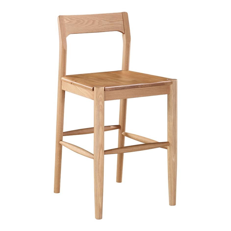 OWING COUNTER STOOL OAK by Moes Home