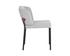 PEARCE DINING CHAIR - LIGHT GREY / BRAVO COGNAC by Sunpan
