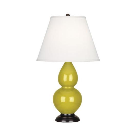 Citron Small Double Gourd Accent Lamp by Robert Abbey