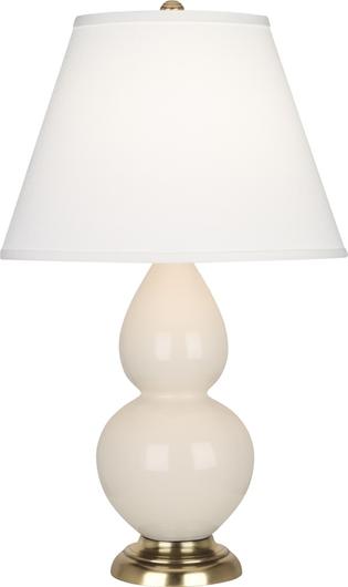 Bone Small Double Gourd Accent Lamp by Robert Abbey