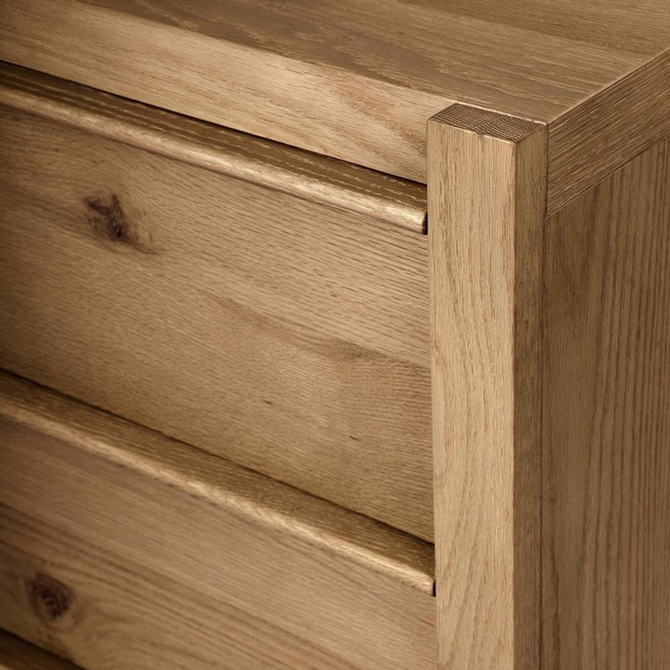Aramis 6 Drawer Dresser - Sandy Oak Resawn by Four Hands
