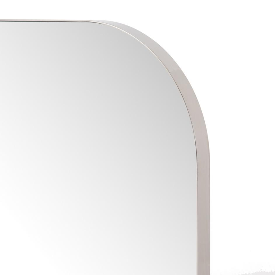 Bellvue Square Mirror-Shiny Steel by FOUR HANDS