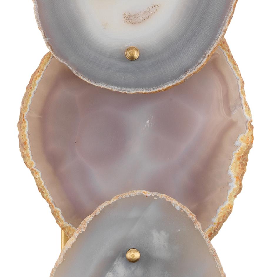 Trinity Wall Sconce, Agate by Jamie Young