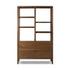 Hawkes Bookcase - Dark Walnut Solid by Four Hands