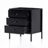Soto Nightstand In Black by FOUR HANDS