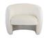 MIRCEA LOUNGE CHAIR - BERGEN IVORY by Sunpan